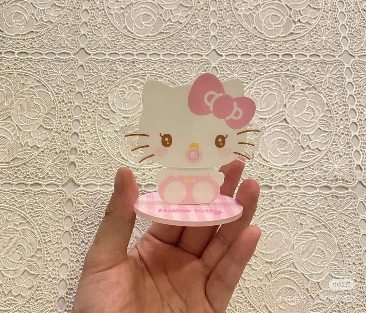 Sanrio三丽鸥|Secret Swaying Acrylic Stand Baby - Blind Box秘密系列摇摇乐吃奶嘴宝宝亚克力立牌盲盒/全8种/可以摇头|1枚入