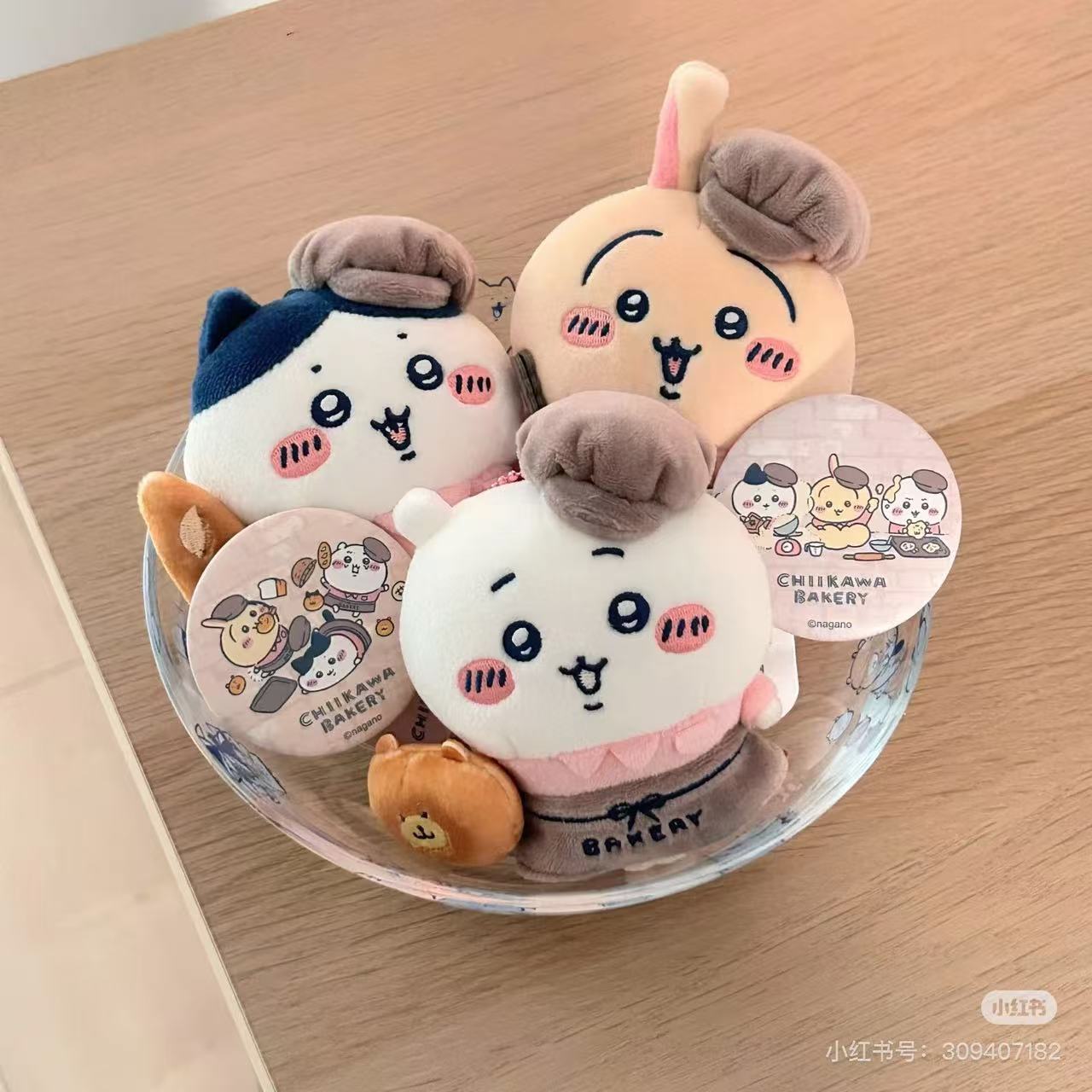 Chiikawa|Bakery Trading Matte Can Badge mystery bag/blind box/All 9 types|1pcs