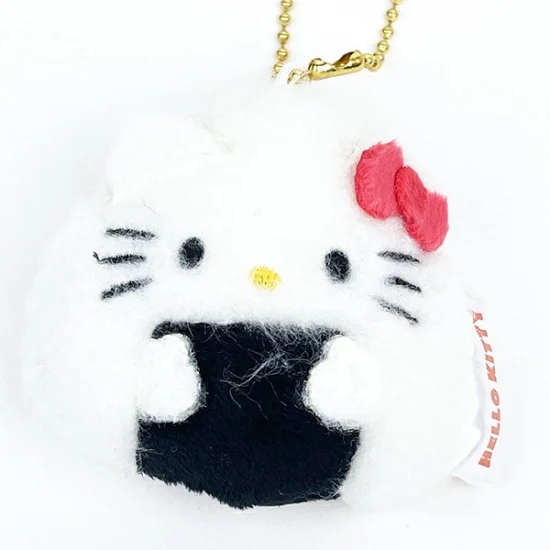 Sanrio|Onigiri Series Ball Chain Mascot Holder /Plush Keychain|65×74×3mm approx.