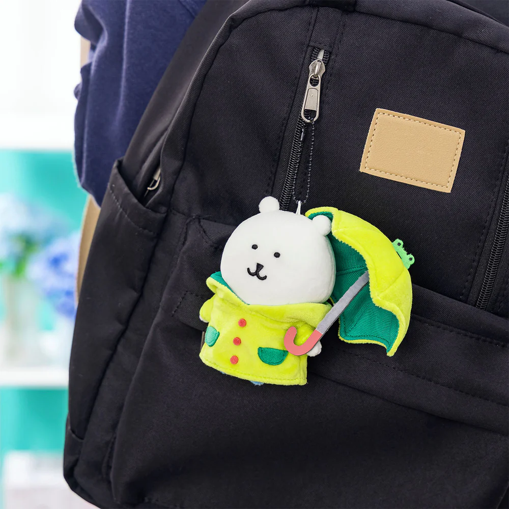 【limit 1】Nagano|Characters Rainy Day Mascot Holder /Plush Keychain|H135×W130×D80mm approx.