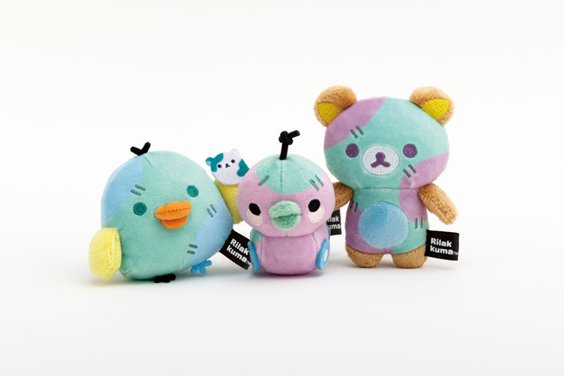 Rilakkuma轻松熊|Osorano Kururin Wataame - Tenori Plush Toy San-X万圣节限定毛绒玩具摆件/全6种|1枚入