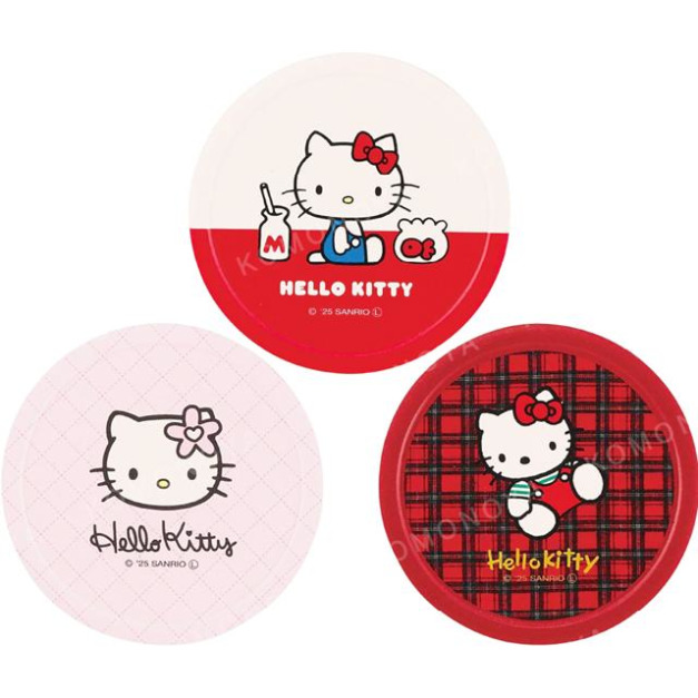 Sanrio|Hello Kitty Water Absorbent Coaster|H9cm W9cm D1cm approx.