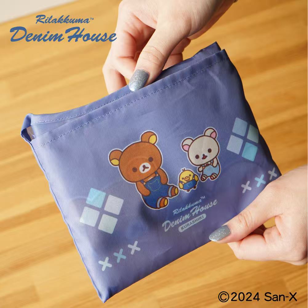 Rilakkuma|Kurashiki Denim House shopping bag