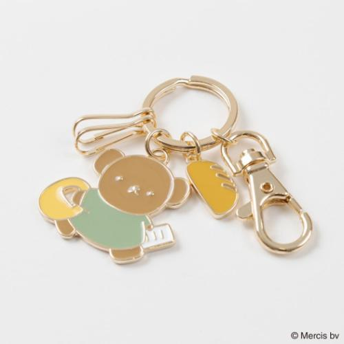 Miffy|Metal Keychain/Keyring|38×108×2mm approx.
