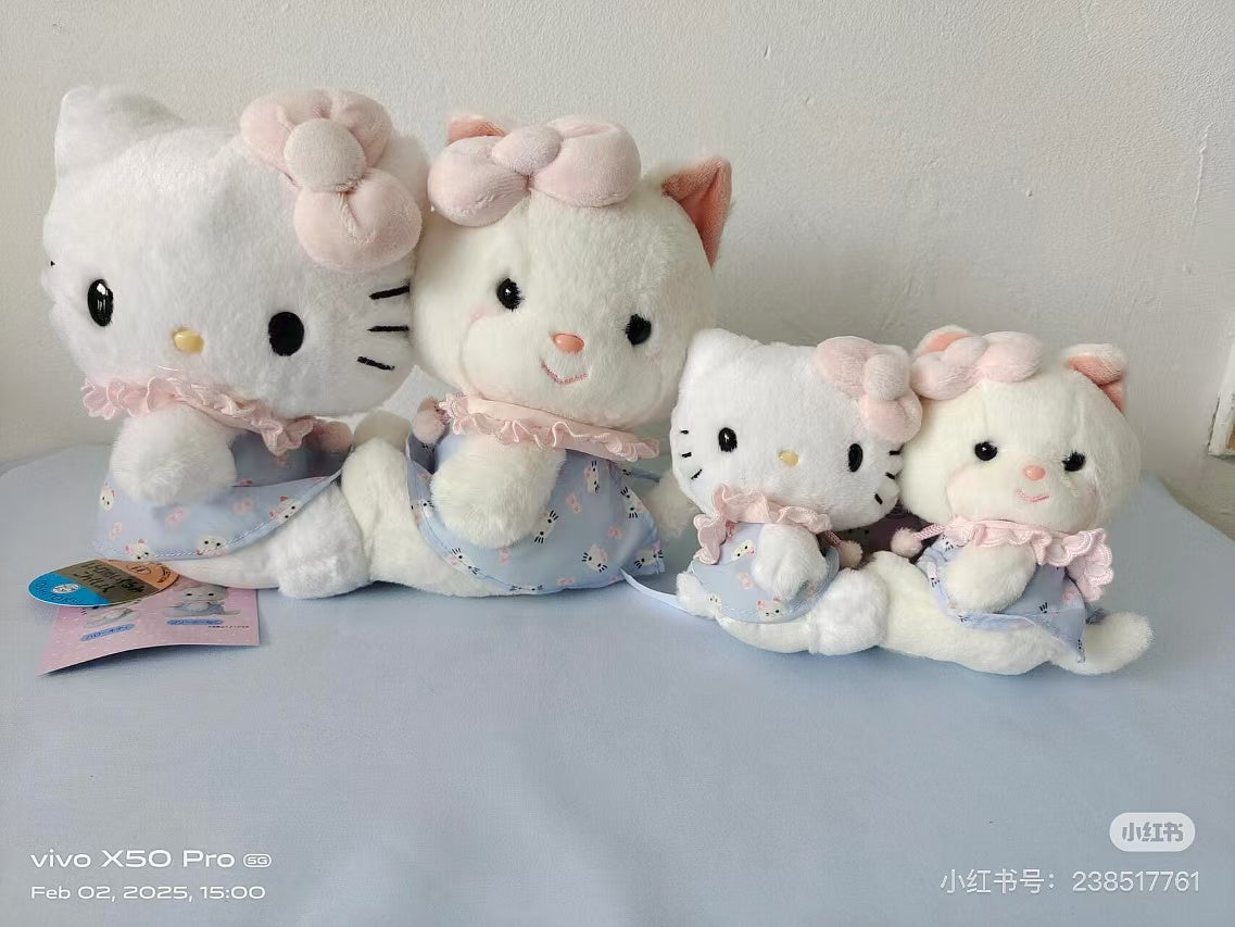 Sanrio|Hello Kitty Yoshitoku Retro Plush Collection Plush Set|27.0 x 19.0 x 10.8cm approx.
