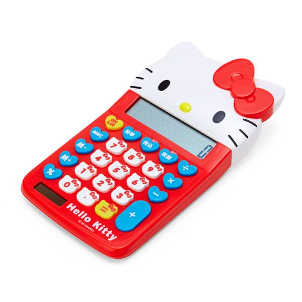 Sanrio|Face Key Calculator可爱角色计算机/计算器/每个按键都超可爱|约19 x 11 x 3cm