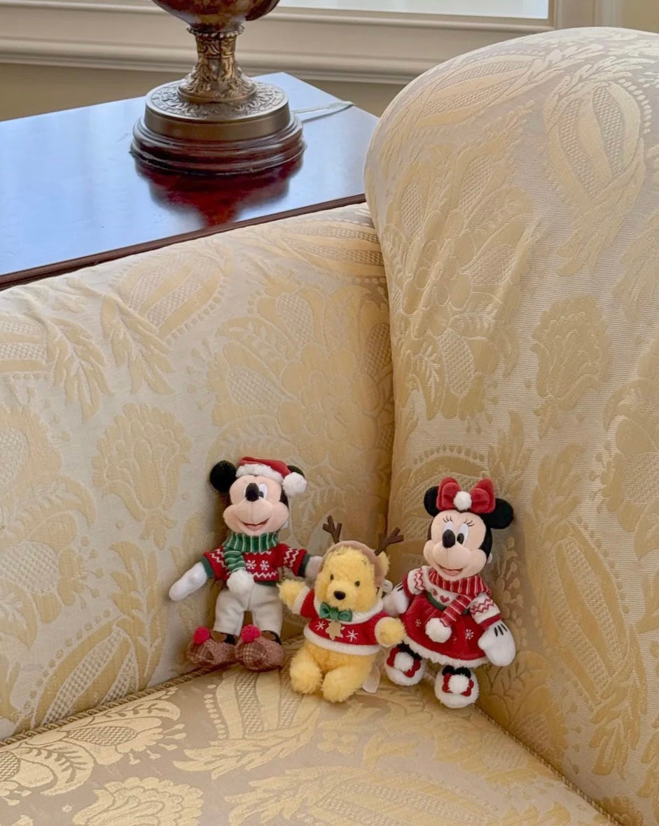 Disney迪士尼|东迪2024圣诞限定米奇米妮毛绒挂件/包挂