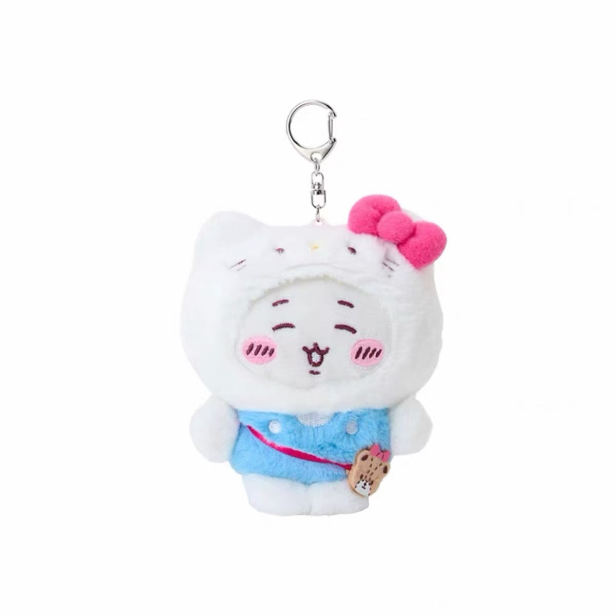 【limit 1】Sanrio|Chiikawa X Sanrio Characters Mascot Holder /Plush Keychain|8 x 14.5 x6cm approx.