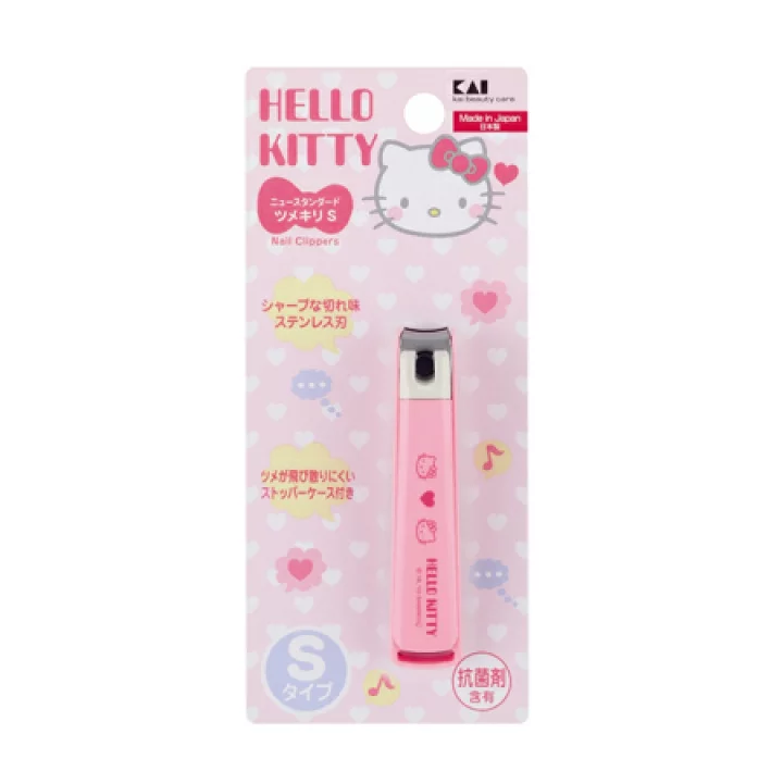 KAI贝印|Sanrio Kai Nail Clipper (S)不锈钢指甲钳/指甲剪S号/防飞溅|约1.5×2×7.5cm