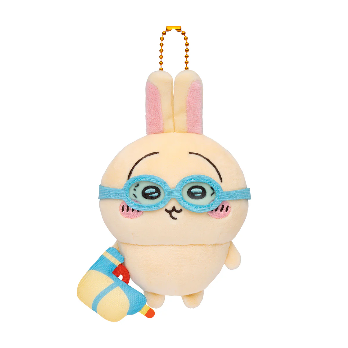 chiikawa|Goggle Summer Usagi Mascot Holder /Plush Keychain|135×105×55mm approx.
