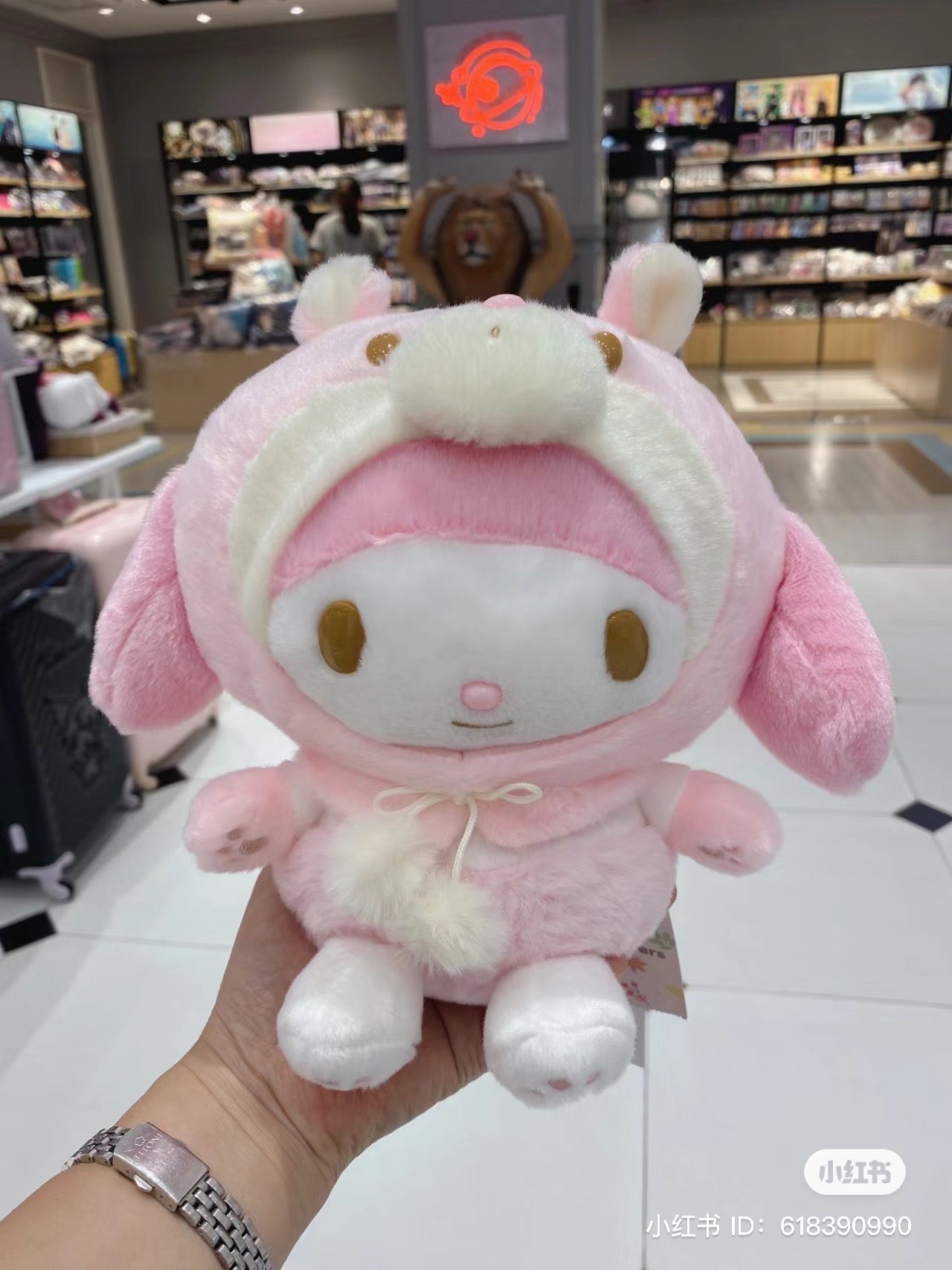 Sanrio|2023全新秋日森林动物限定可爱公仔/玩偶/大尾巴|约W18×H24×D22cm