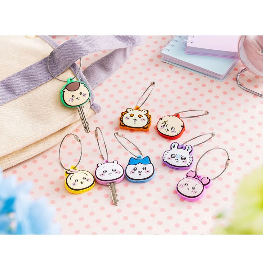 Chiikawa 吉伊卡哇|角色大脸钥匙扣|約H41.5×W45mm×D8mm以内