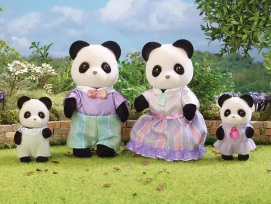 SylvanianFamilies|Pookie Panda Family-5529