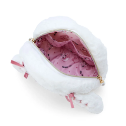 Sanrio|Moonlit Melokuro Face-shaped Pouch|20×10×14cm approx.