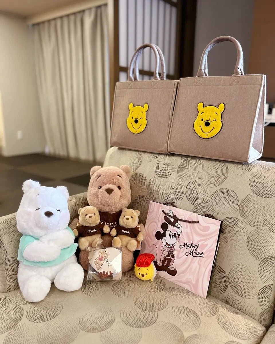 Disney迪士尼|限时换购价!44%off微醺笑脸Tiffany蓝噗噗公仔/玩偶|高さ約29×幅16×奥行き19(cm)