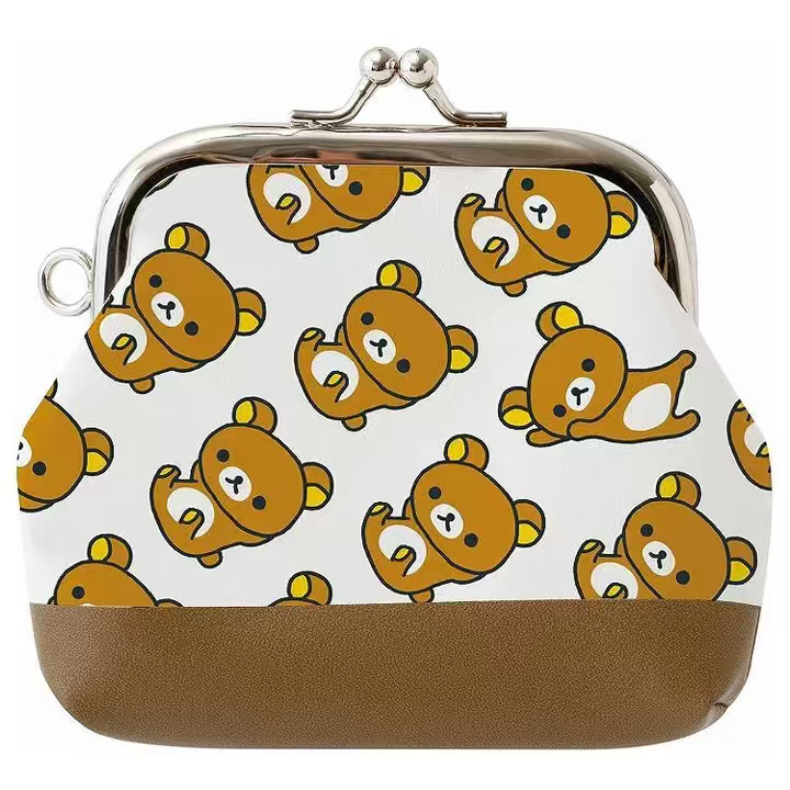 Rilakkuma|Clasp Coin Case Pouch|90×100×30mm approx.