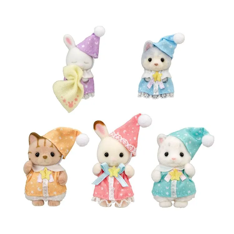 SylvanianFamilies|Gather Together! Pajama Party Baby Set