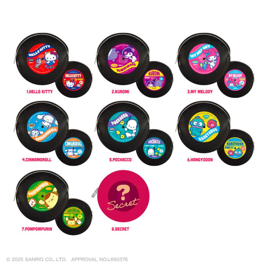 Sanrio| Characters Secret Record Pouch mystery bag/blind box/All 8 types|1pcs