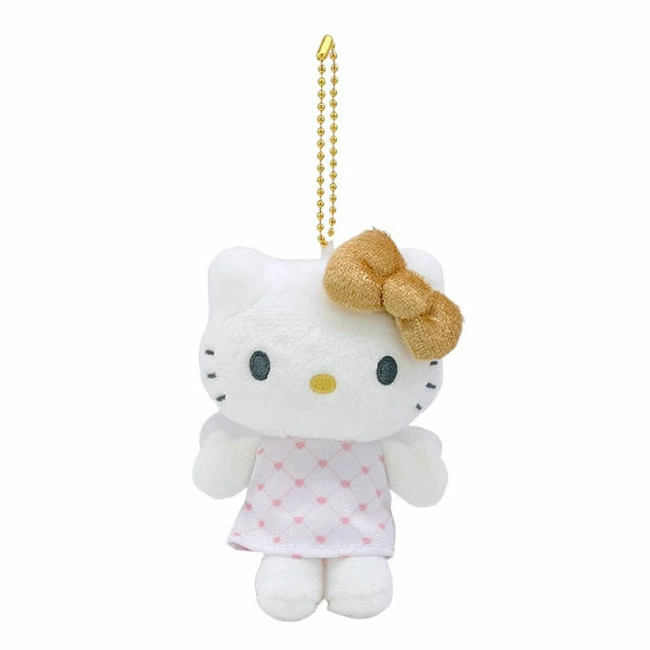 HelloKitty|Sanrio 50th Anniversary Collection Standard Angel Mascot Holder /Plush Keychain| 85x100x45mm approx.