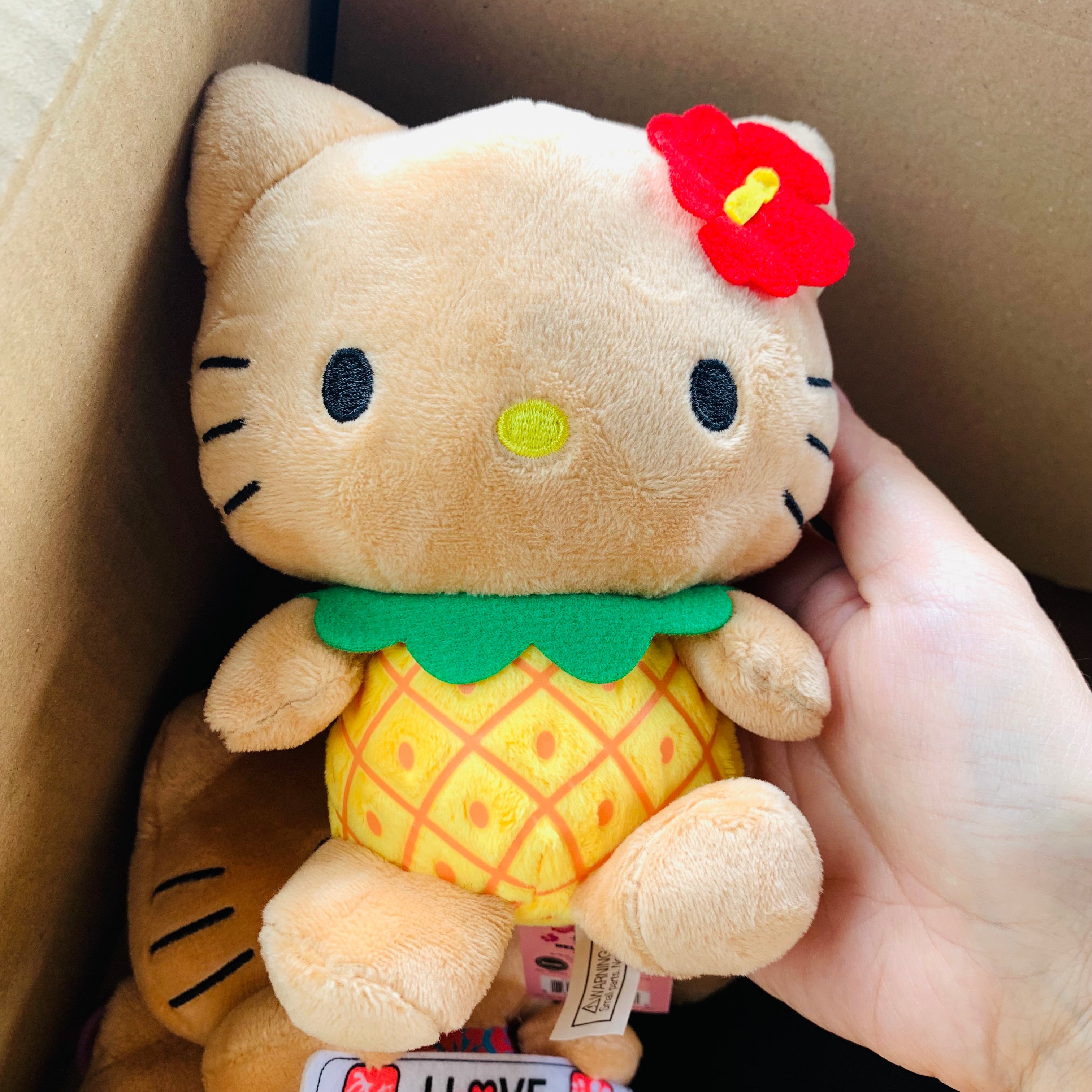 HelloKitty凯蒂猫|HAWAII夏威夷黑皮kitty限定玩偶/公仔