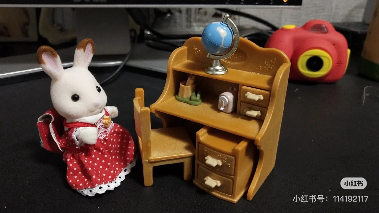 SylvanianFamilies森贝儿家族|Chocolate Rabbit Sister Set - Brand New & Sealed巧克力兔家具套组/玩具/过家家5016