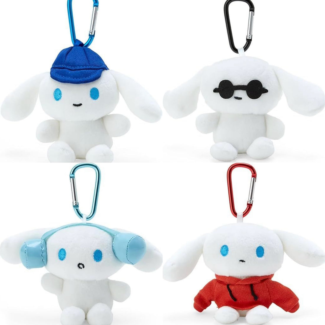 Cinnamoroll玉桂狗|Q版表情钥匙扣挂件|约11 x 7 x 5cm