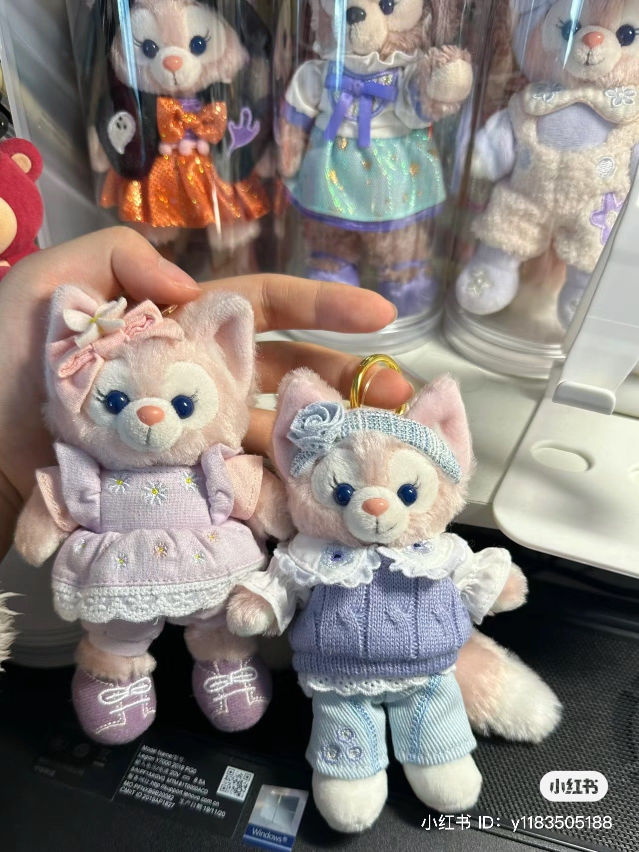 Disney SH|春日达菲和朋友们系列站姿挂件/包挂