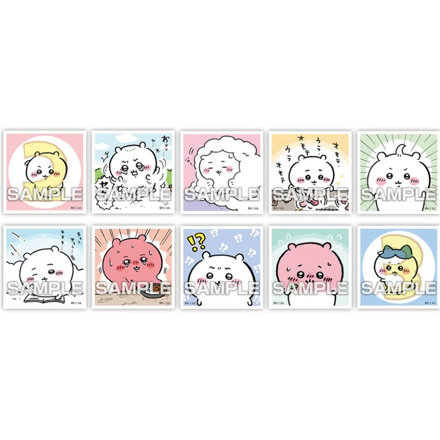 Chiikawa 吉伊卡哇|第二弹可爱细闪贴纸盲盒/共50种|1包含5张