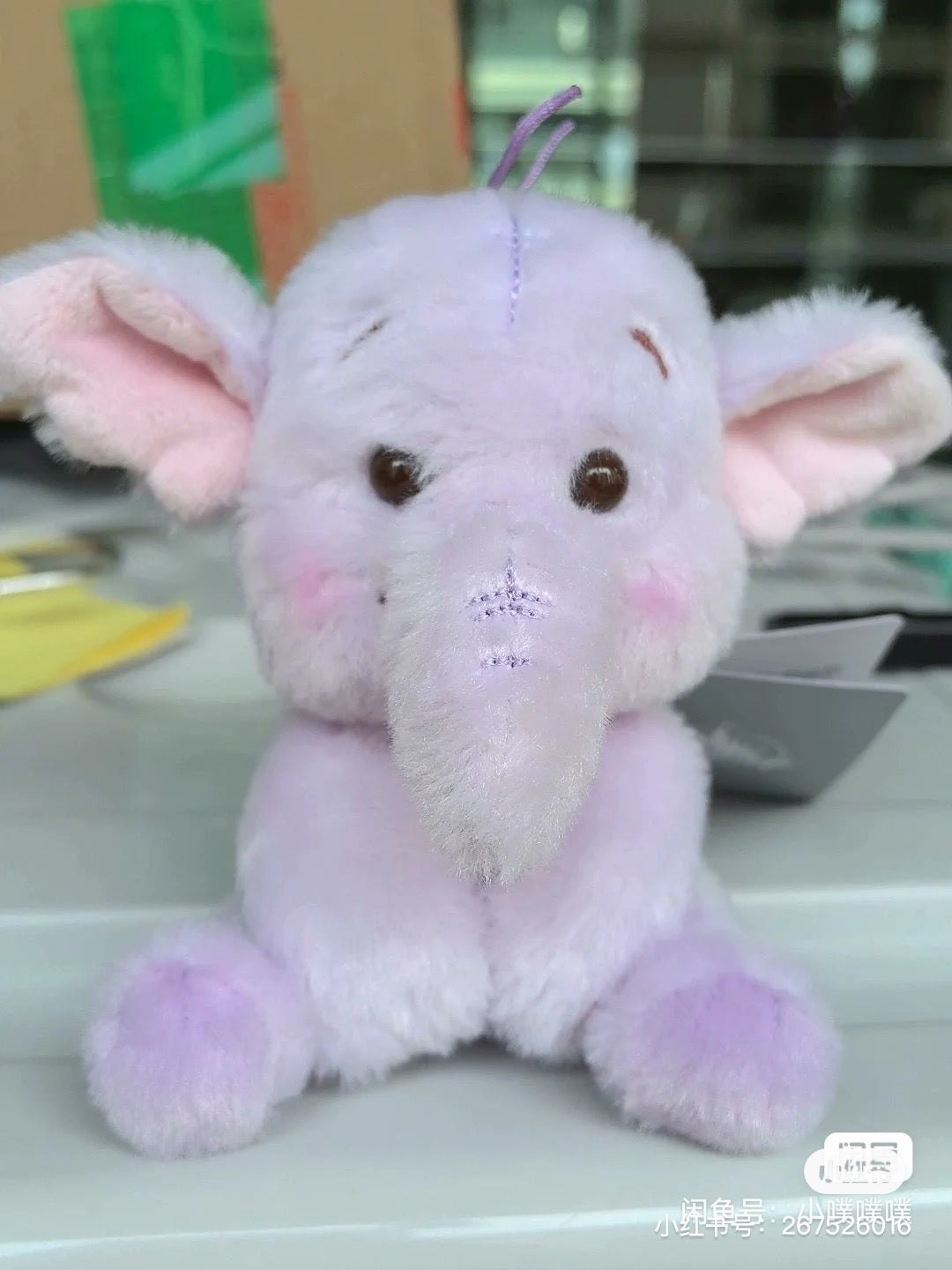 Disney|超好摸fluffy豆豆眼系列挂件|約高さ17×幅9.5×奥行き6.5(cm)