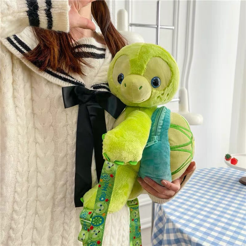 Disney SH|olu小龟毛绒公仔双肩包