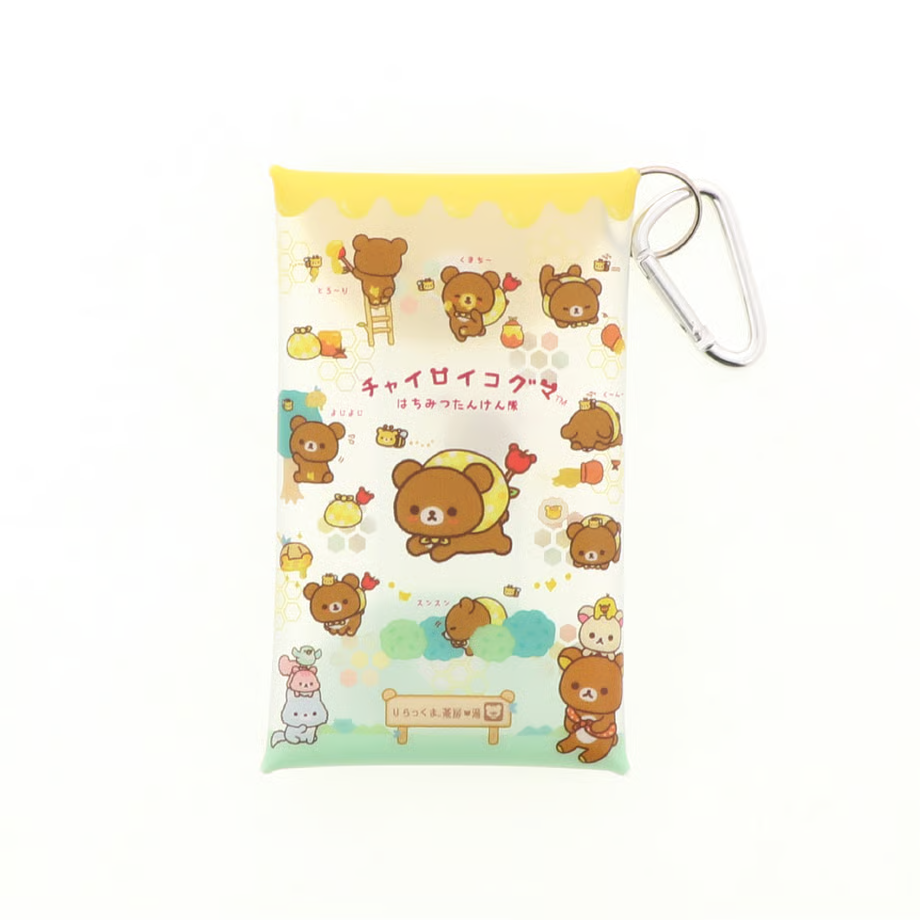 Rilakkuma|Honey Exploration Team Clear multi-case|W120 x H70mm approx.