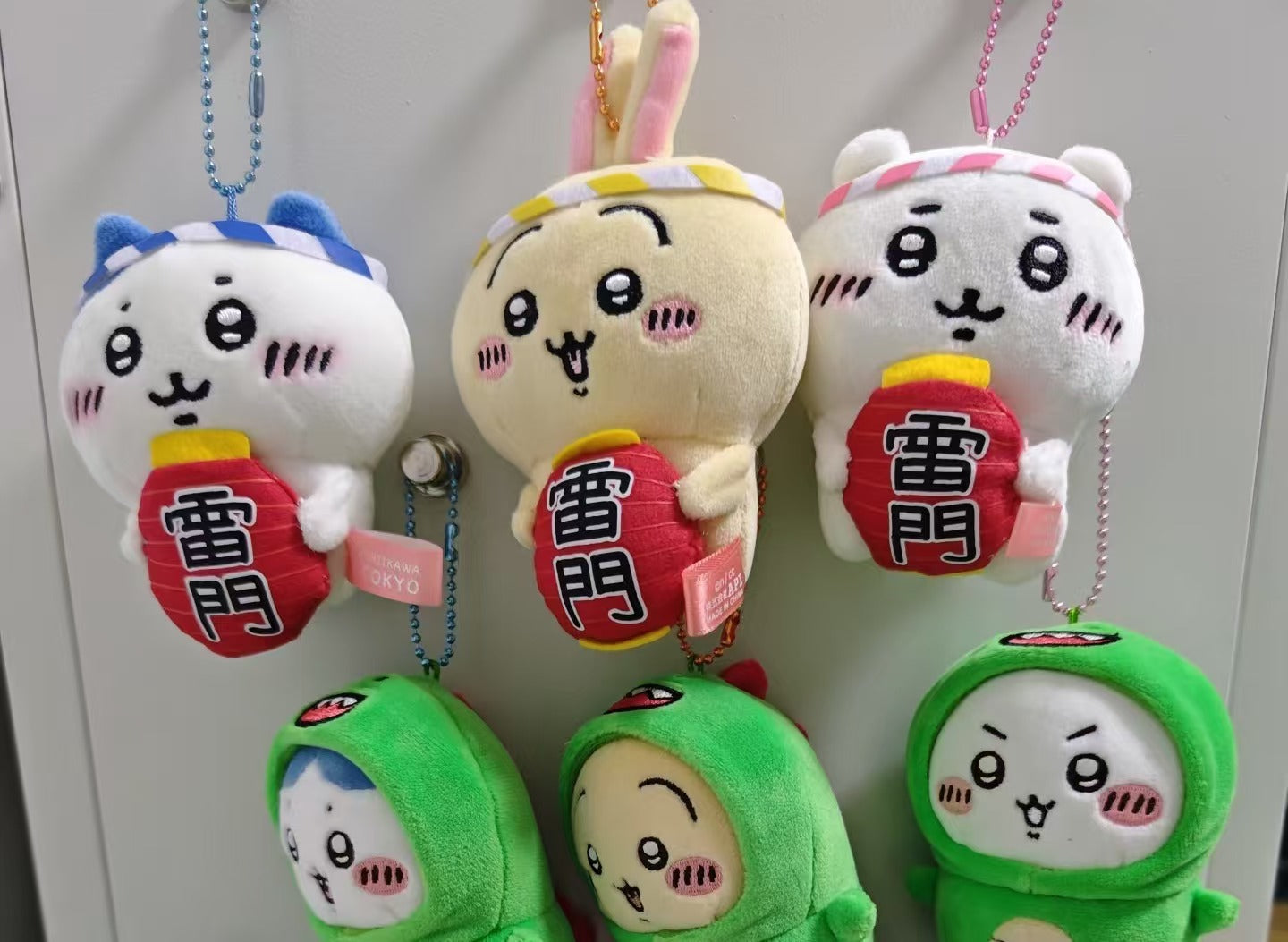 Chiikawa|Kaminarimon Thunder Gate Limited Mascot Holder / keychain|100×100×40mm approx.