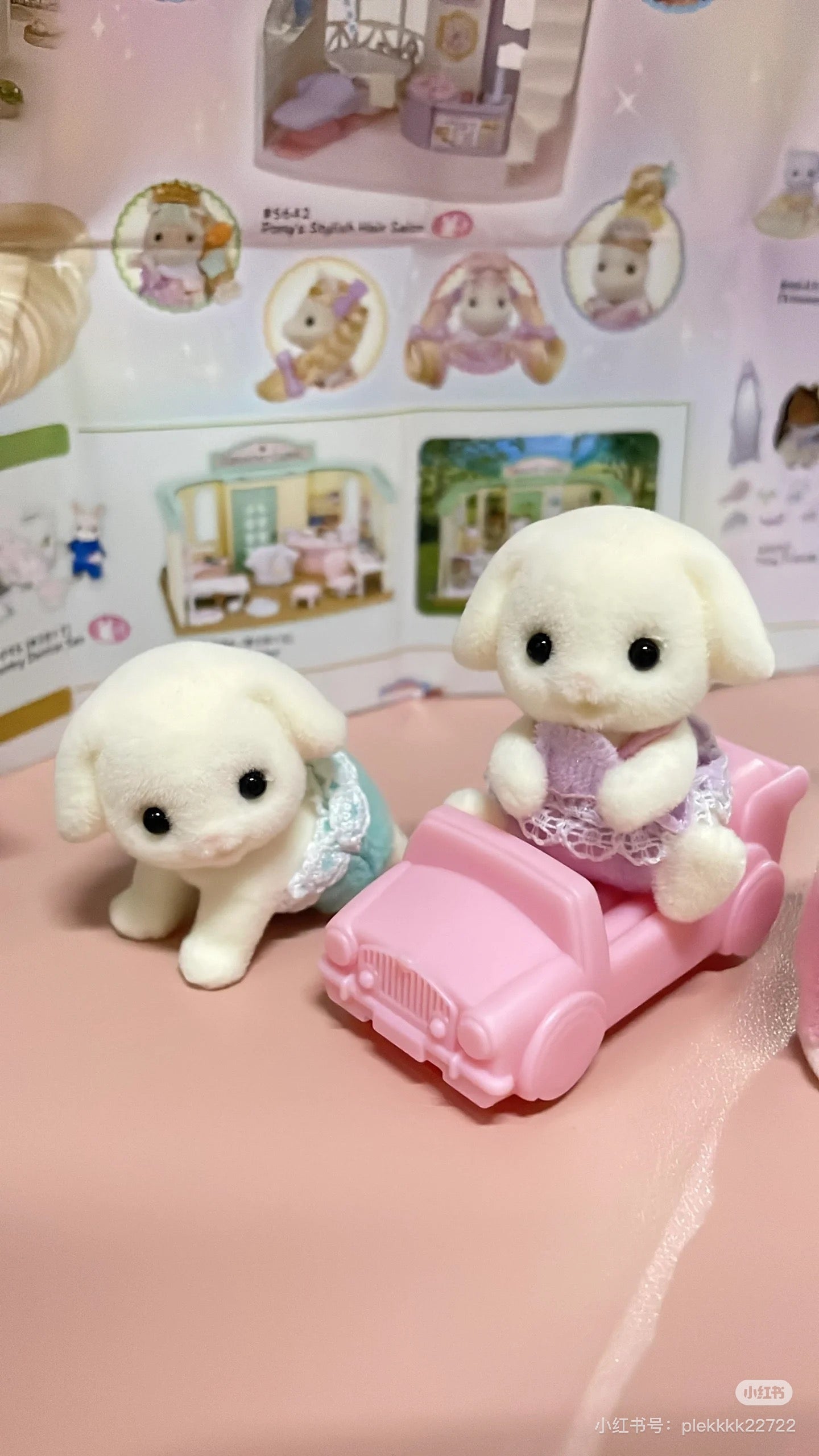 SylvanianFamilies|Flora Rabbit Twins-5737