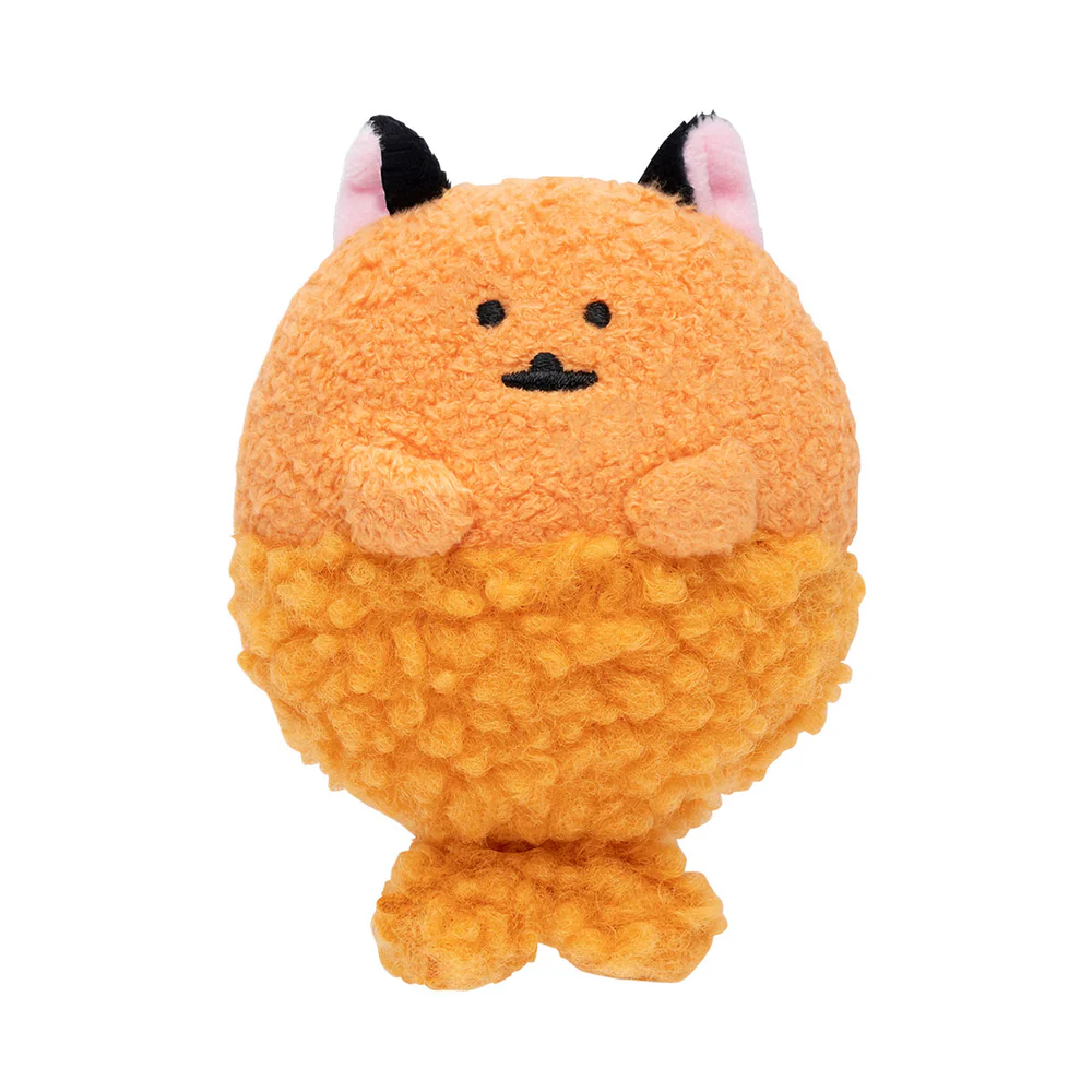 Nagano嘲讽熊|Characters Mini Mascot (Black Cat Mole Croquette)万圣节黑猫虾尾薯饼可乐饼|约 H100 x W70 x D65m