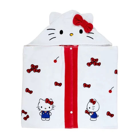 Sanrio|Hooded Towel|120×1×50cm approx.
