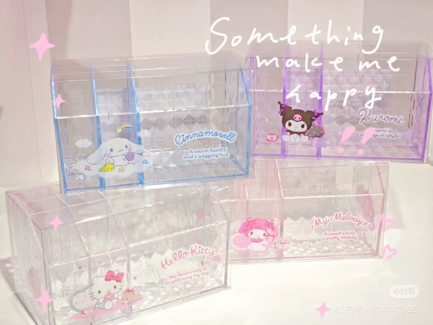 Sanrio|Relaxing Cosmetic Desk Organize|17×9.3×10cm approx.