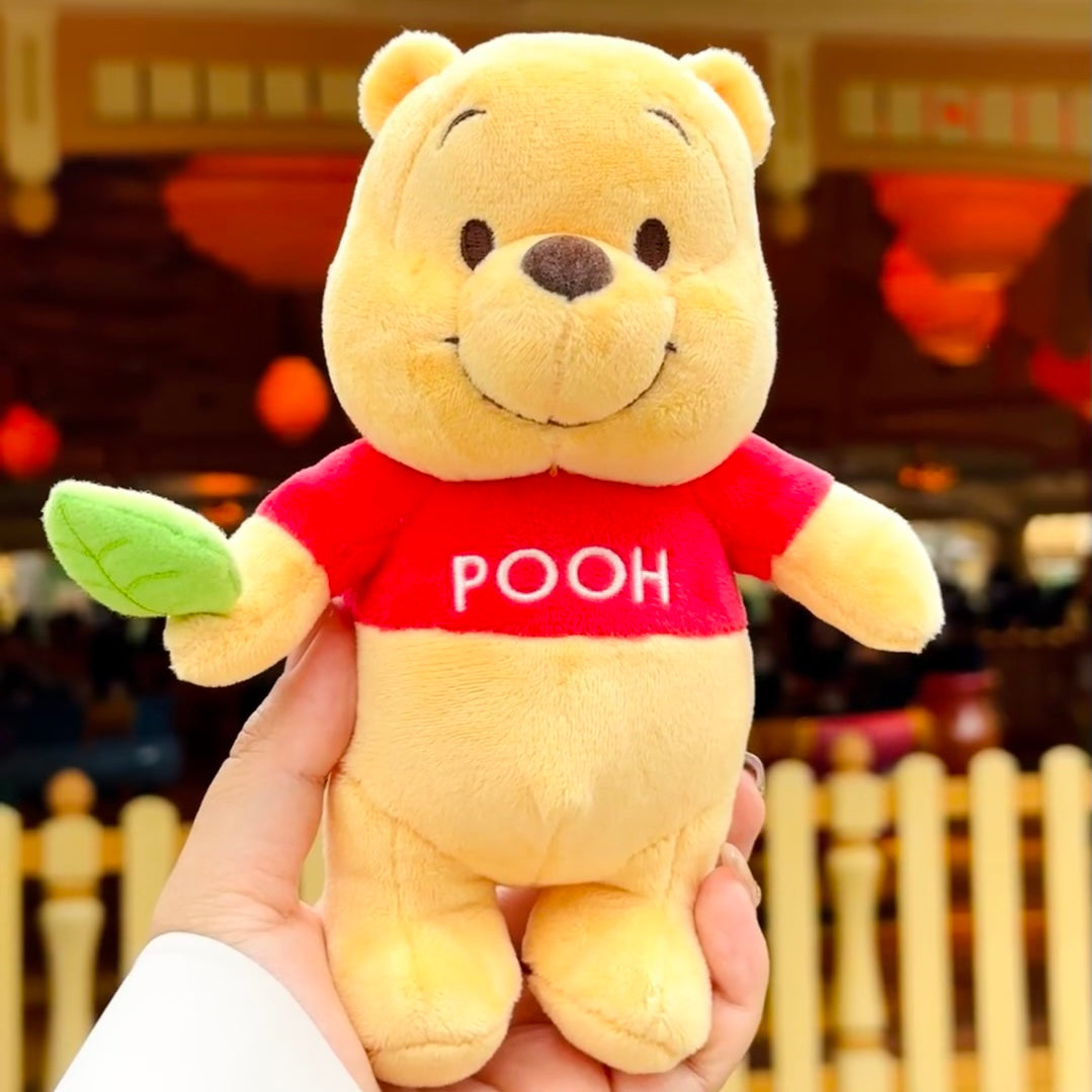 Disney SH|winnie the pooh噗噗公仔环保袋挂件