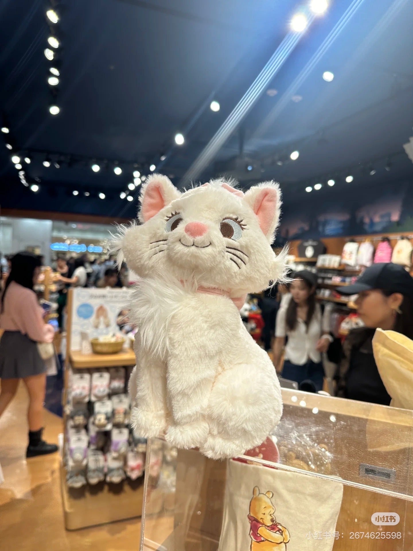 Disney |Marie cat interior animal东迪甜美玛丽猫门挡/很重de阻门小可爱|约H30×W23×D16cm