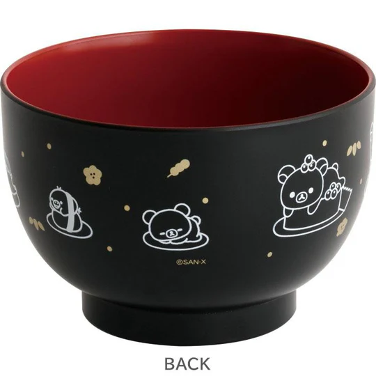 Rilakkuma|Anytime Sushi Black Soup Bowl|70×Φ105mm approx.