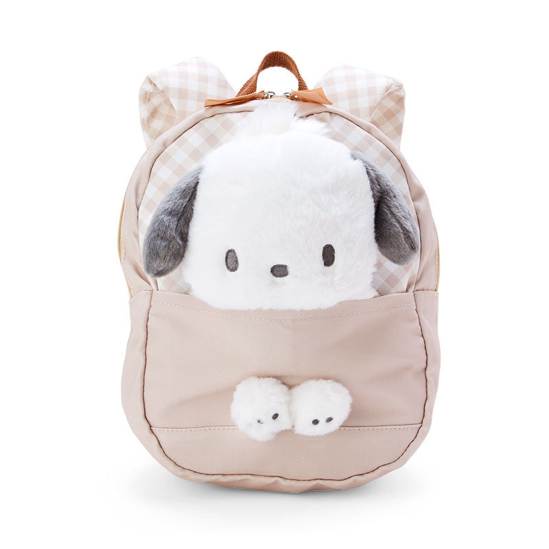 Sanrio|2023公仔kids小书包/含一只与包包匹配的公仔/小脚脚可以露出|约20 x 9.5 x 25 cm