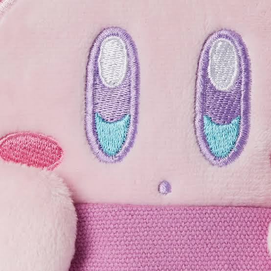 Kirby|挂绳柔软收纳包/捏捏小手|约15 x 12 x 3 cm