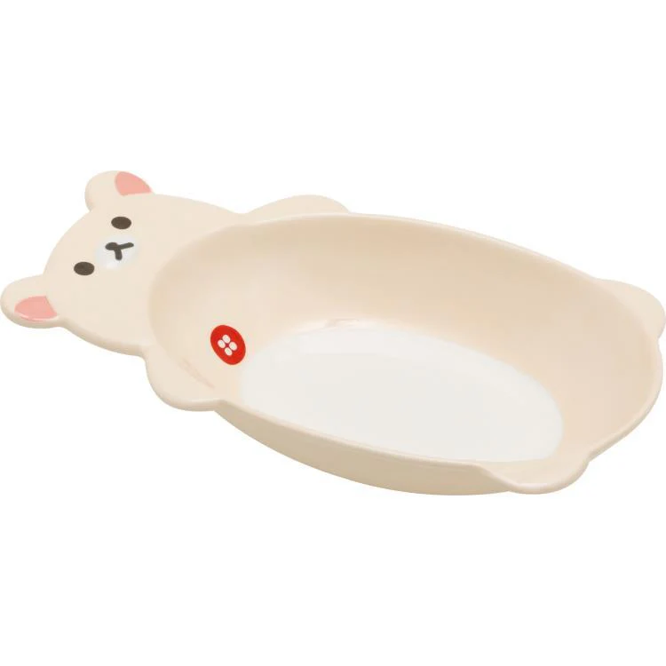Rilakkuma轻松熊|San-X Plate - Rilakkuma轻松熊餐盘|约H125 x W235 x D40mm