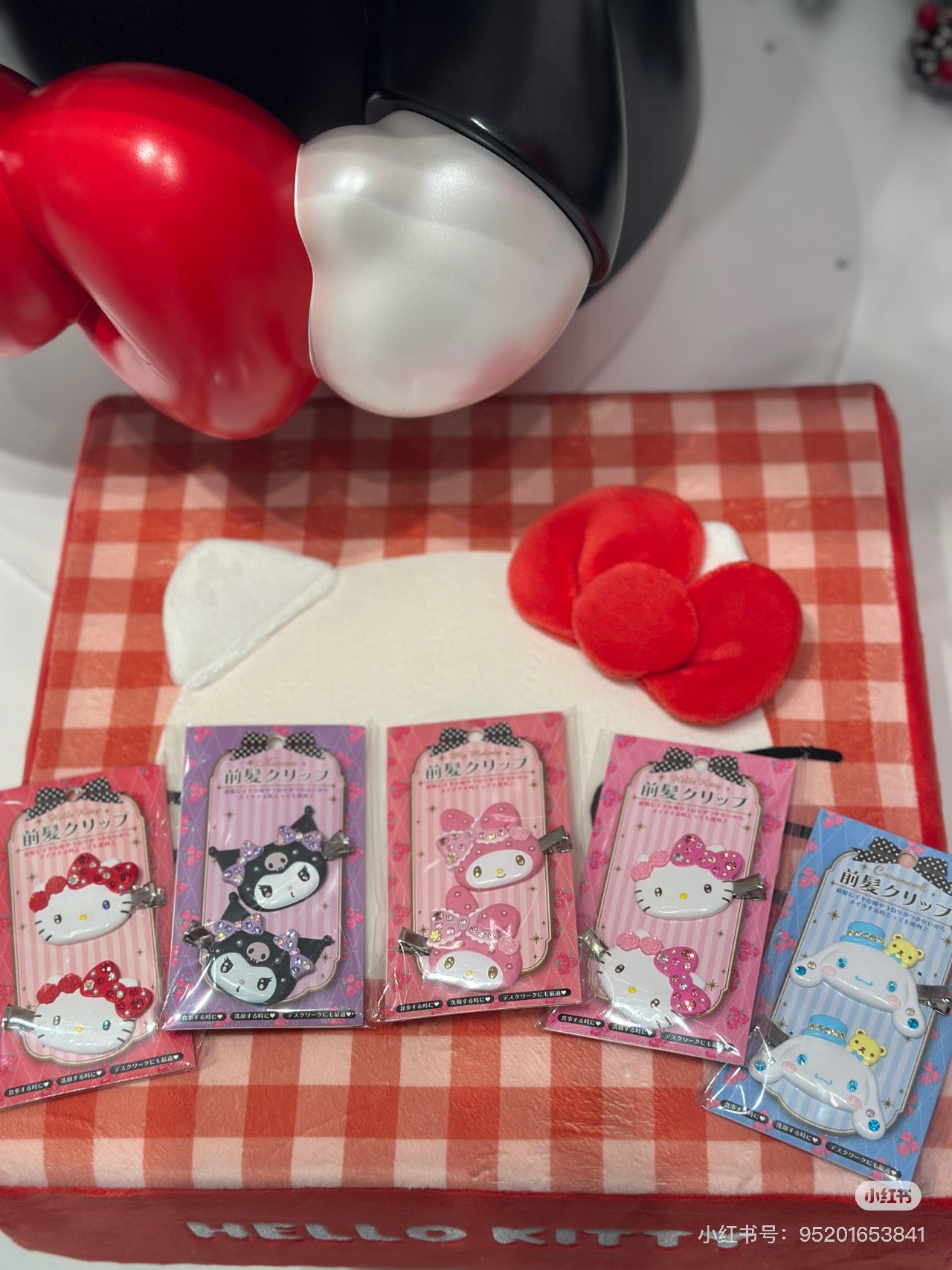 Sanrio| Bangs Clip Deluxe|5.3×1×4cm approx.