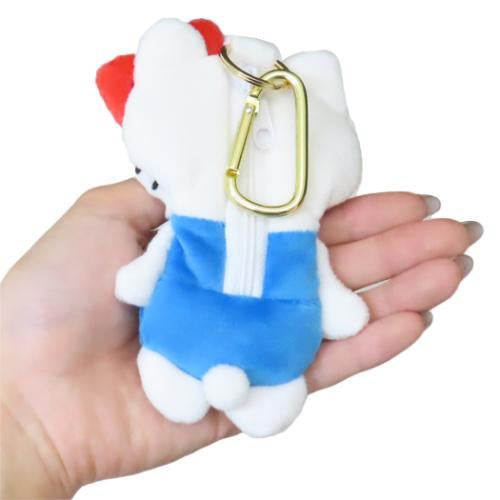 Sanrio|角色扁扁零钱包挂件|約105x130x20mm