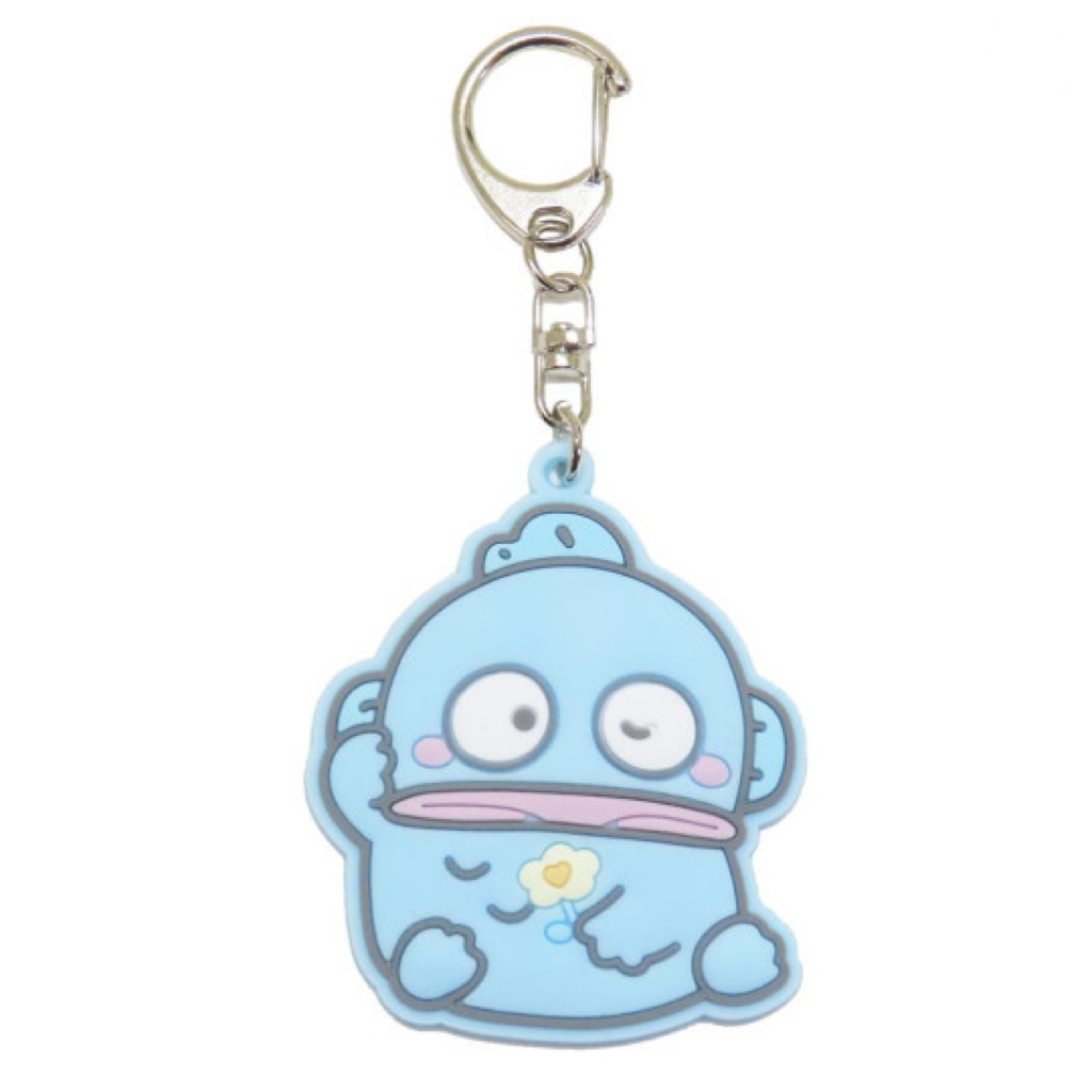 Sanrio|Flora Rubber Keychain/Keyring|65×65×3mm approx.