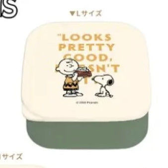 Snoopy|日本制三个组合式大容量抗菌饭盒/可微波|L/510ml M/320ml S/180ml