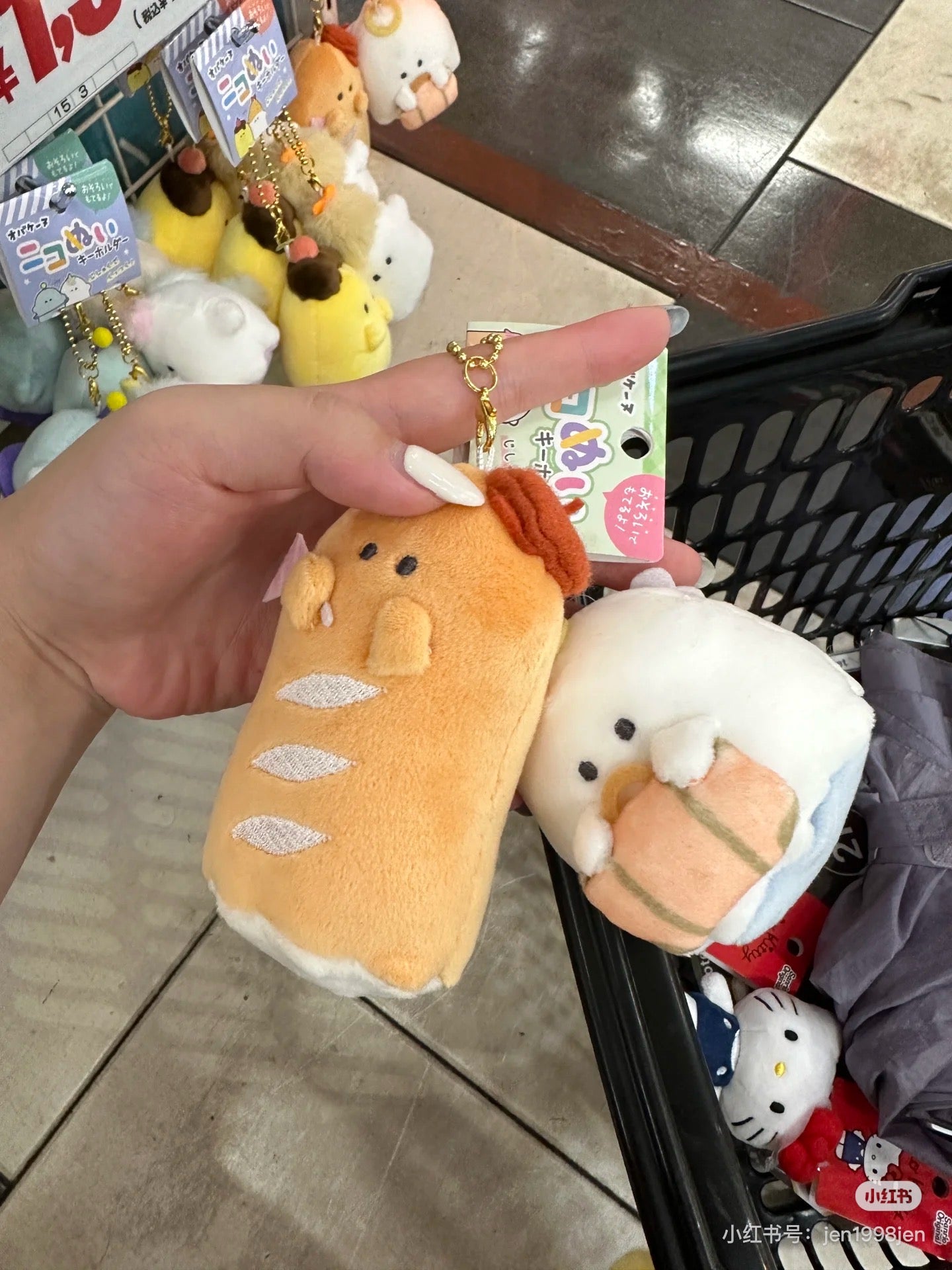 Nico Nui|France Pane Tensine Ghost贝雷帽香肠+提行李箱幽灵磁吸挂件/1对|约W140×H200×D60mm