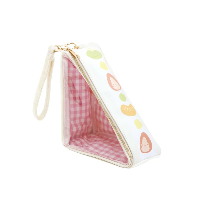 Sumikko gurashi|Fruit Parlor Fruit Sandwich Style Sumicolle Pouch|150×135×75mm approx.