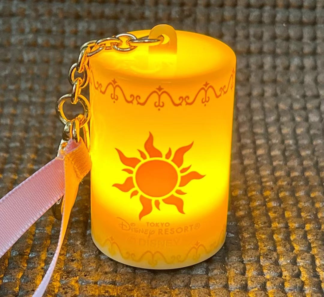 Disney|幻想之泉长发公主灯挂件/灯可以亮