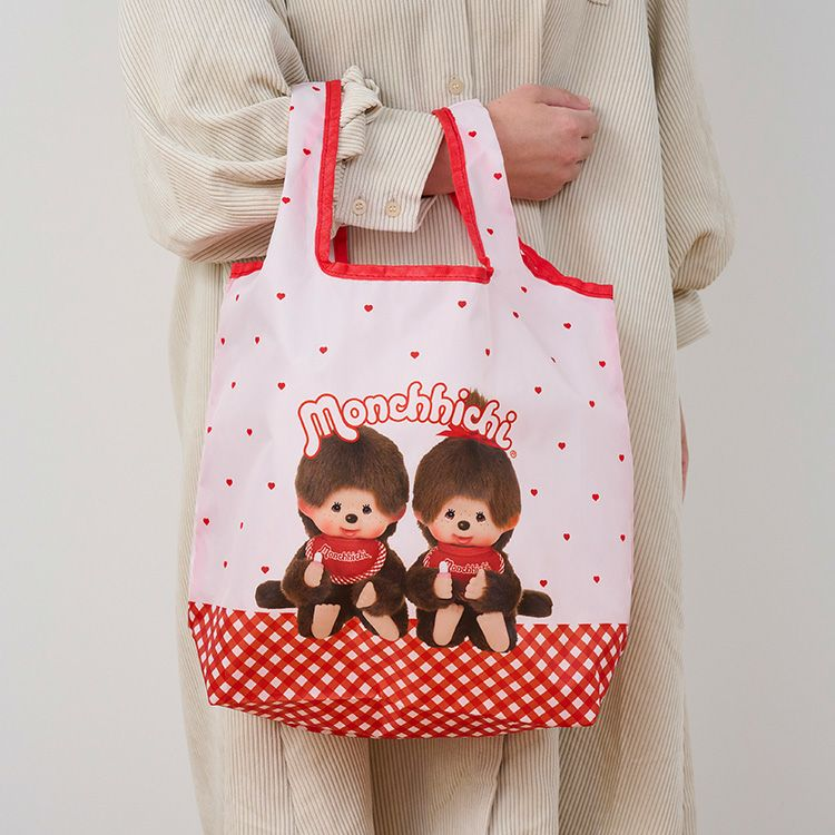 Monchhichi|Eco Shopping Bag|270×500×120mm approx.